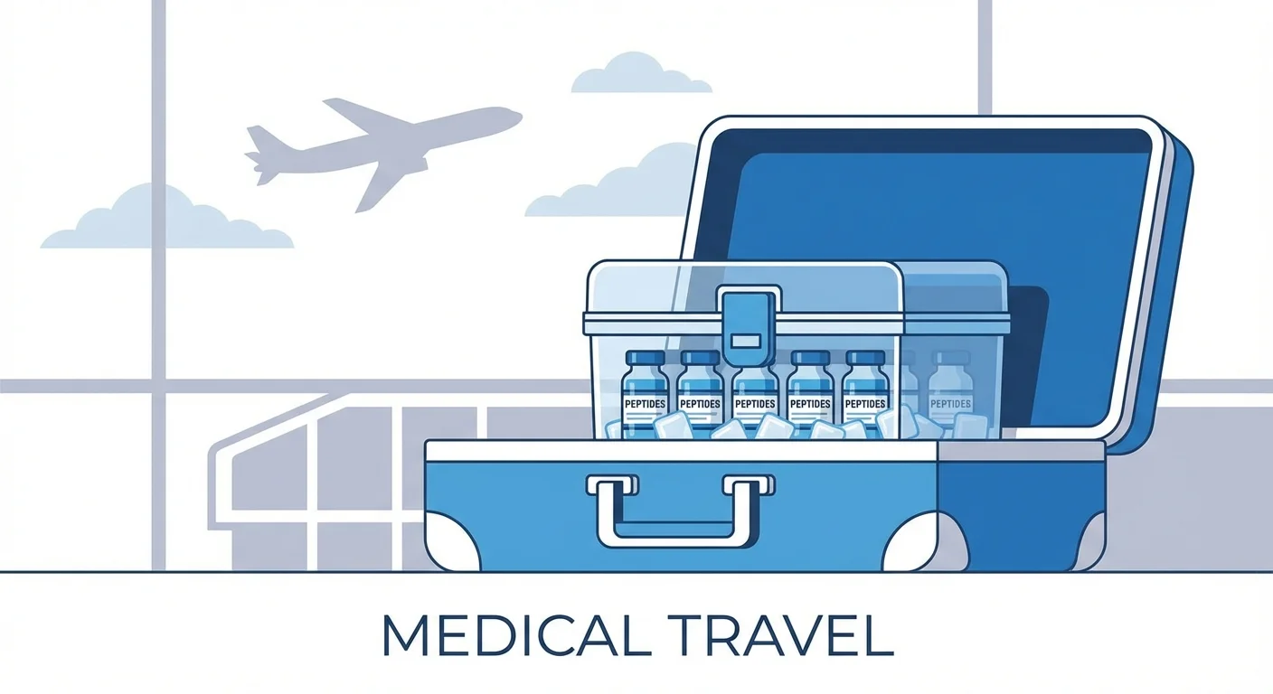 How to Travel with Peptides: TSA Rules, Storage Tips, and Packing Guide