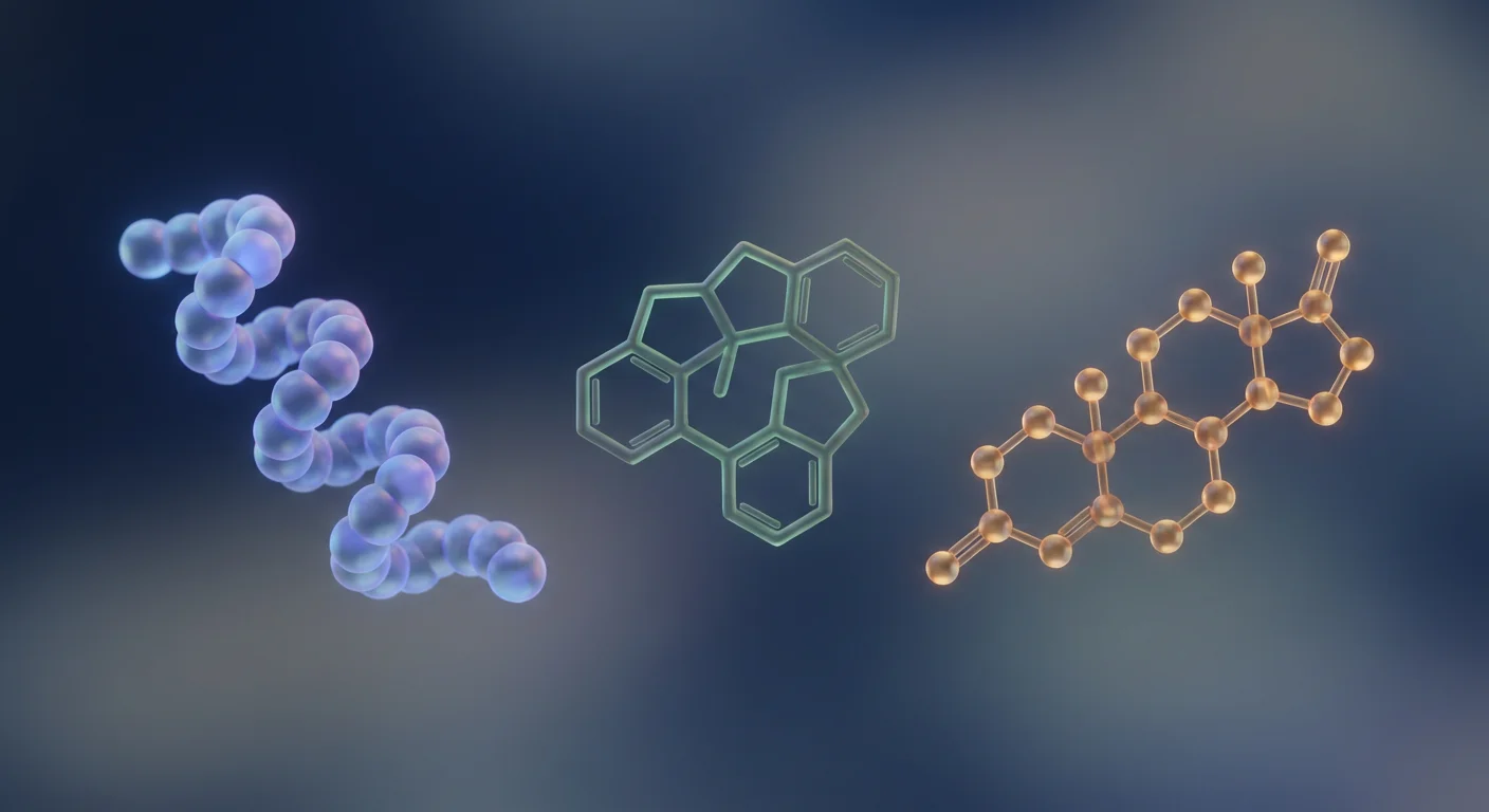 Peptides vs. SARMs vs. Steroids: What's Actually Different — A No-BS Comparison
